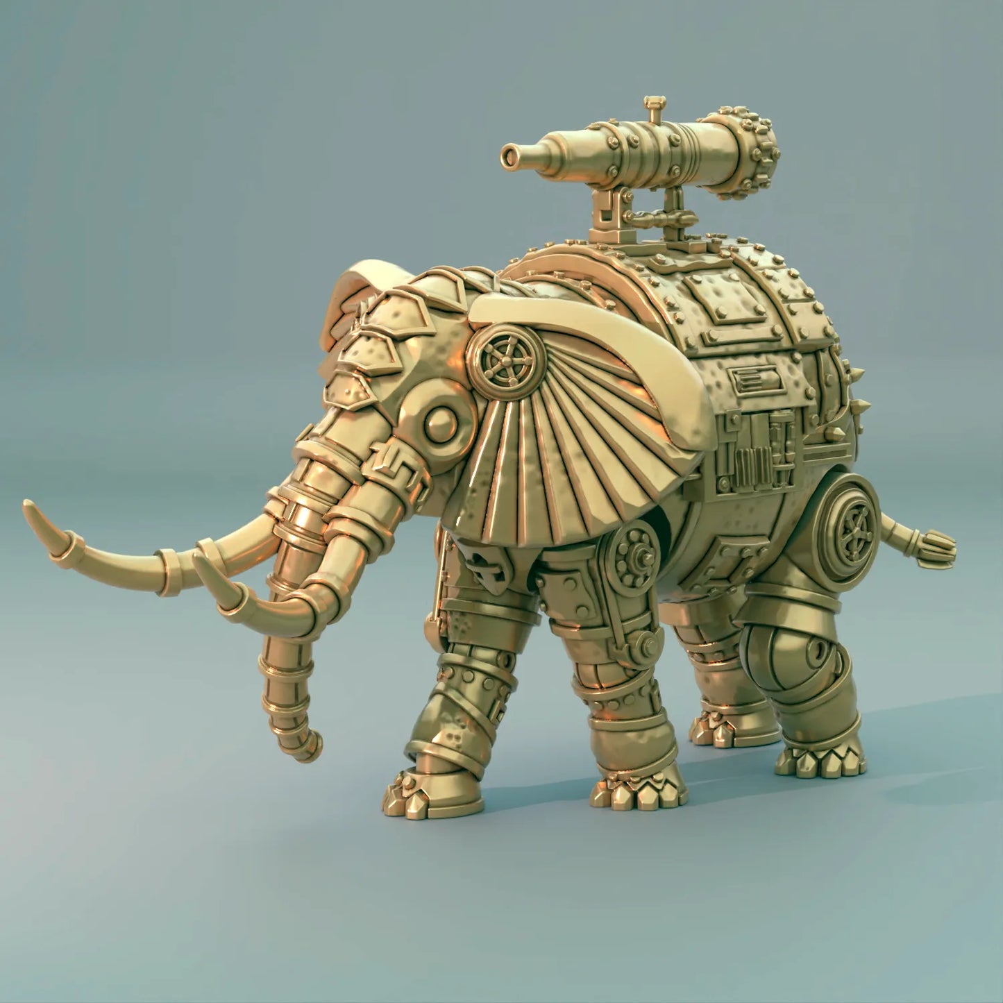 Medusa Miniatures - Clockwork War Elephant - DnD/TTRPG/Roleplaying/Wargames