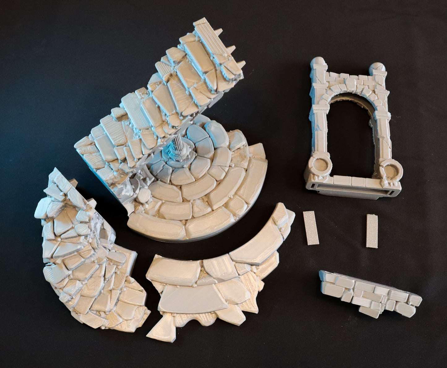 Calling Portals - Crumbling Stairs - Animated TTRPG/DnD/Pathfinder Terrain