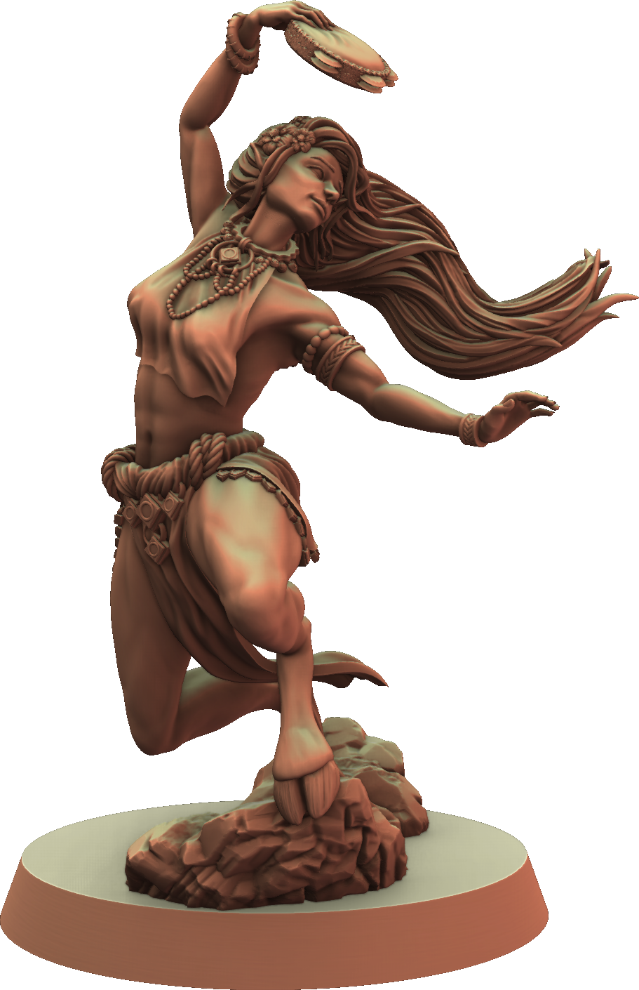 Gilded Lion - Faun #2 - DnD/TTRPG Figure/Miniature