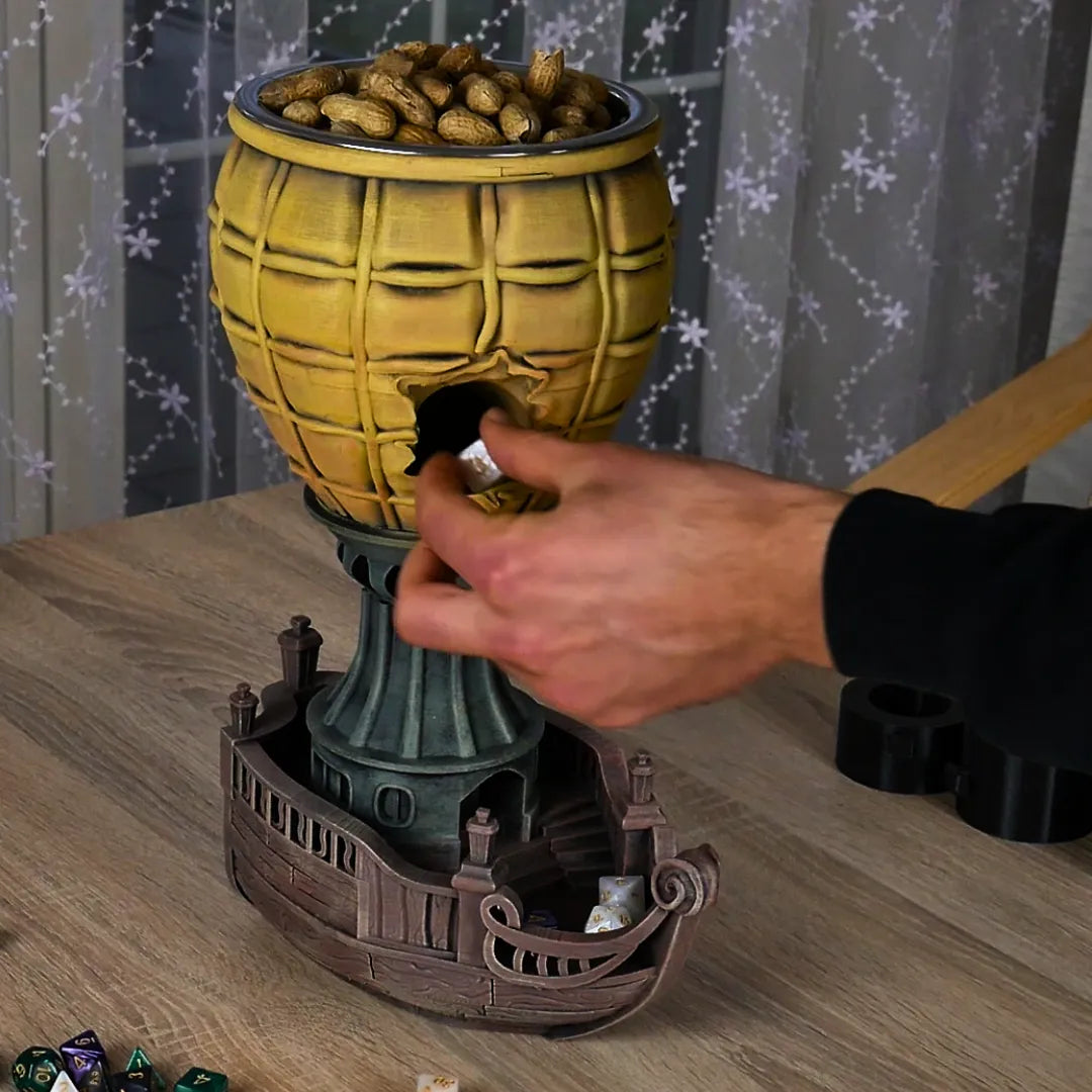 ASiA - Can/Snack Dice Tower - Balloon  - DnD/TTRPG/Roleplaying/Wargames