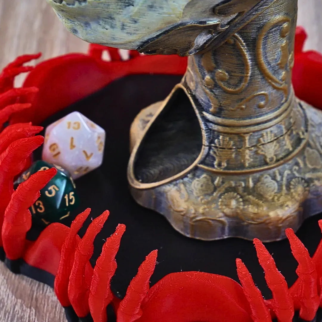 ASiA - Can/Snack Dice Tower - King's Skull - DnD/TTRPG/Roleplaying/Wargames