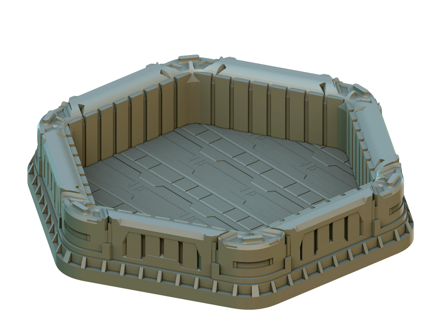 Crab Miniatures - Sci-Fi Dice Trays - Cannon - DnD/TTRPG/Roleplaying/Wargames