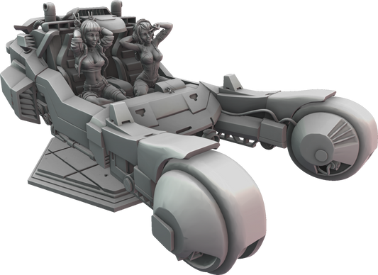 Claudia Sculpts - Cyberpunk Girls - Jinx & Pixie - 75mm Pin Up/Figure/Model/Diorama