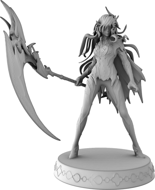 Mini Orange - Cassandra Umbra - 75mm Pin Up/Figure/Model/Diorama