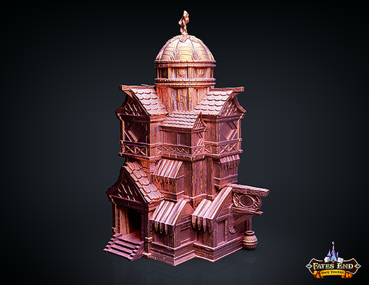 FatesEnd - Catfolk Dice Tower - DnD/TTRPG/Roleplaying/Wargames