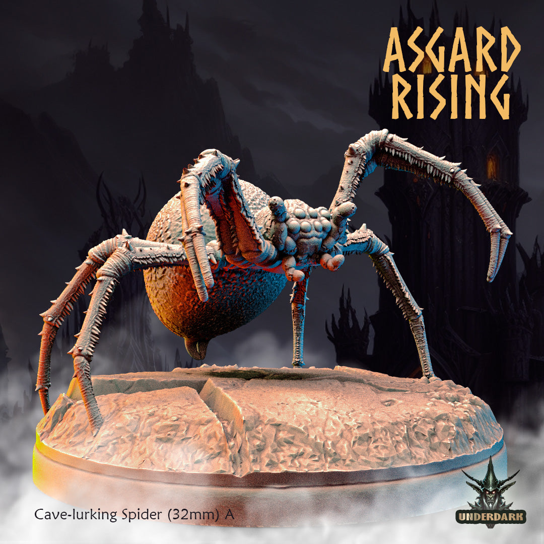 Asgard Rising - Underdark - Cave Spider #2 - DnD/TTRPG Figure/Miniature