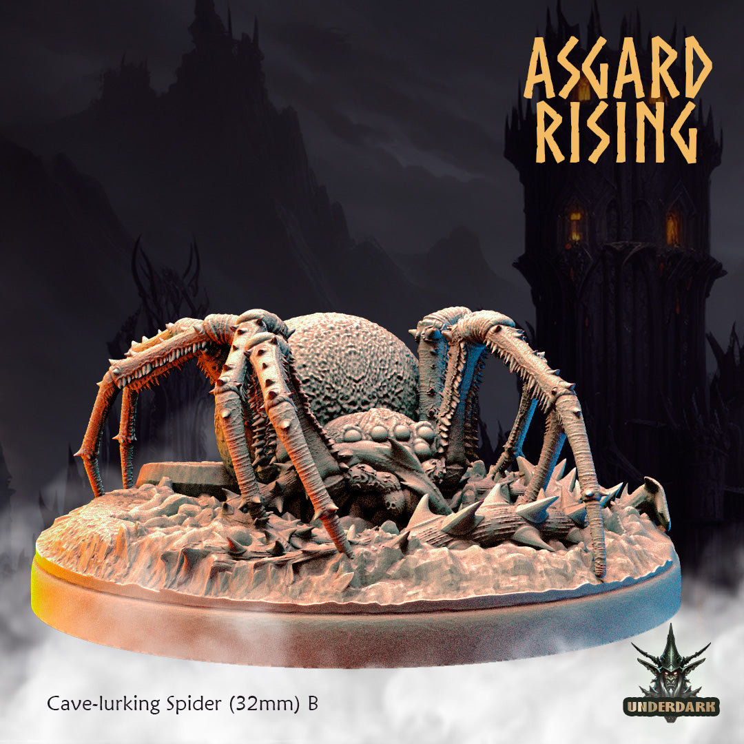 Asgard Rising - Underdark - Cave Spider #2 - DnD/TTRPG Figure/Miniature