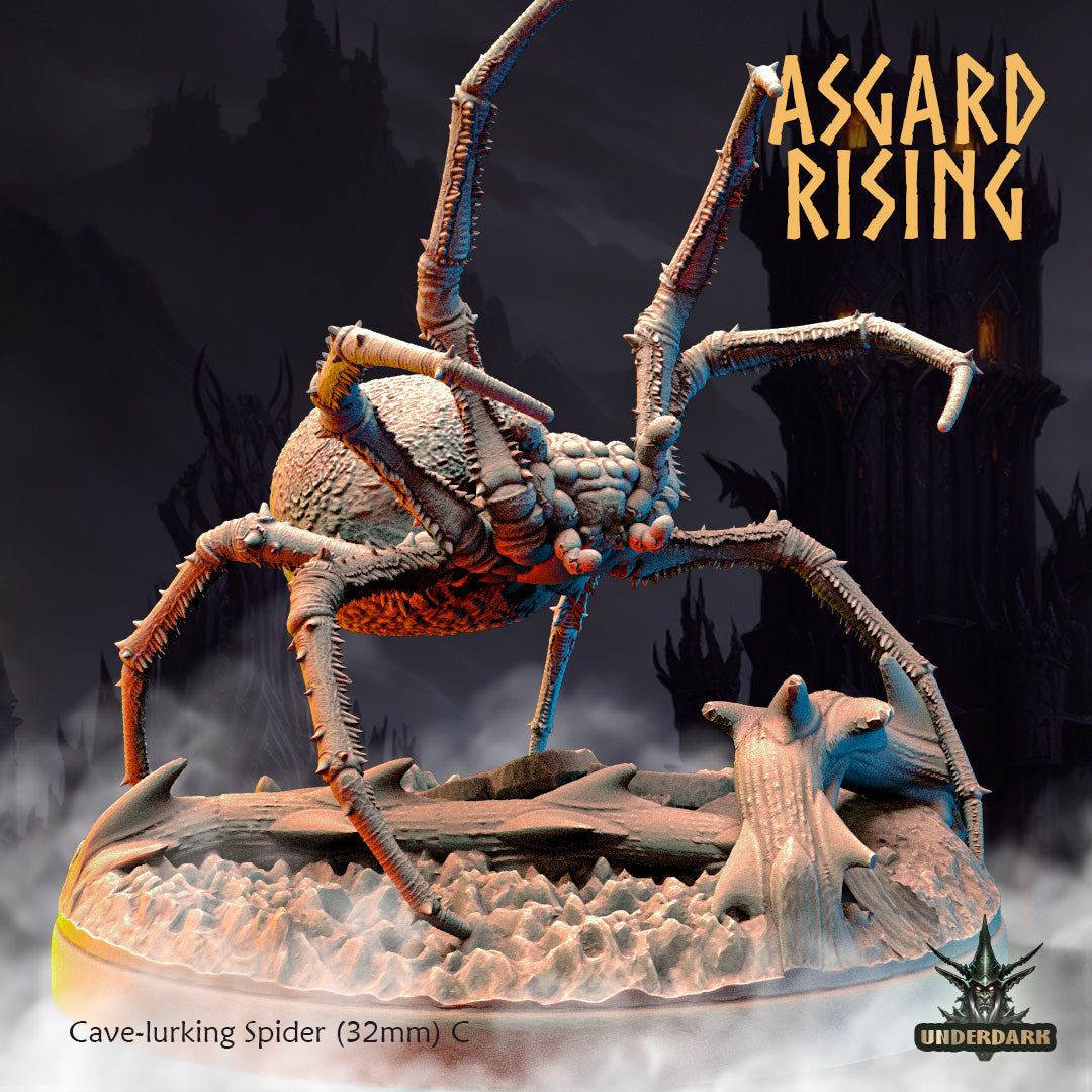 Asgard Rising - Underdark - Cave Spider #2 - DnD/TTRPG Figure/Miniature