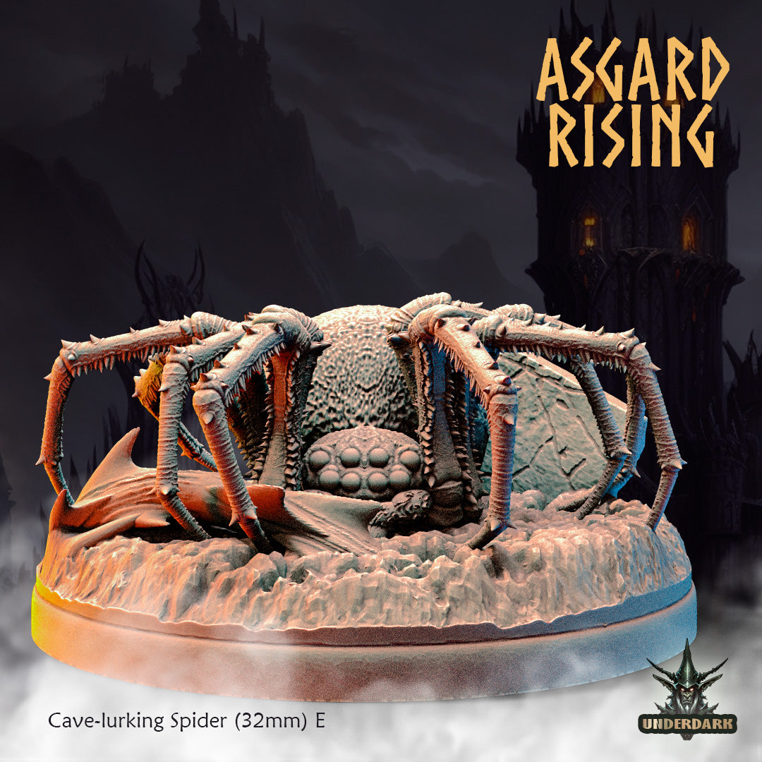 Asgard Rising - Underdark - Cave Spider #2 - DnD/TTRPG Figure/Miniature