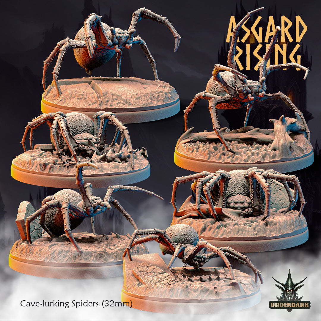 Asgard Rising - Underdark - Cave Spider #2 - DnD/TTRPG Figure/Miniature