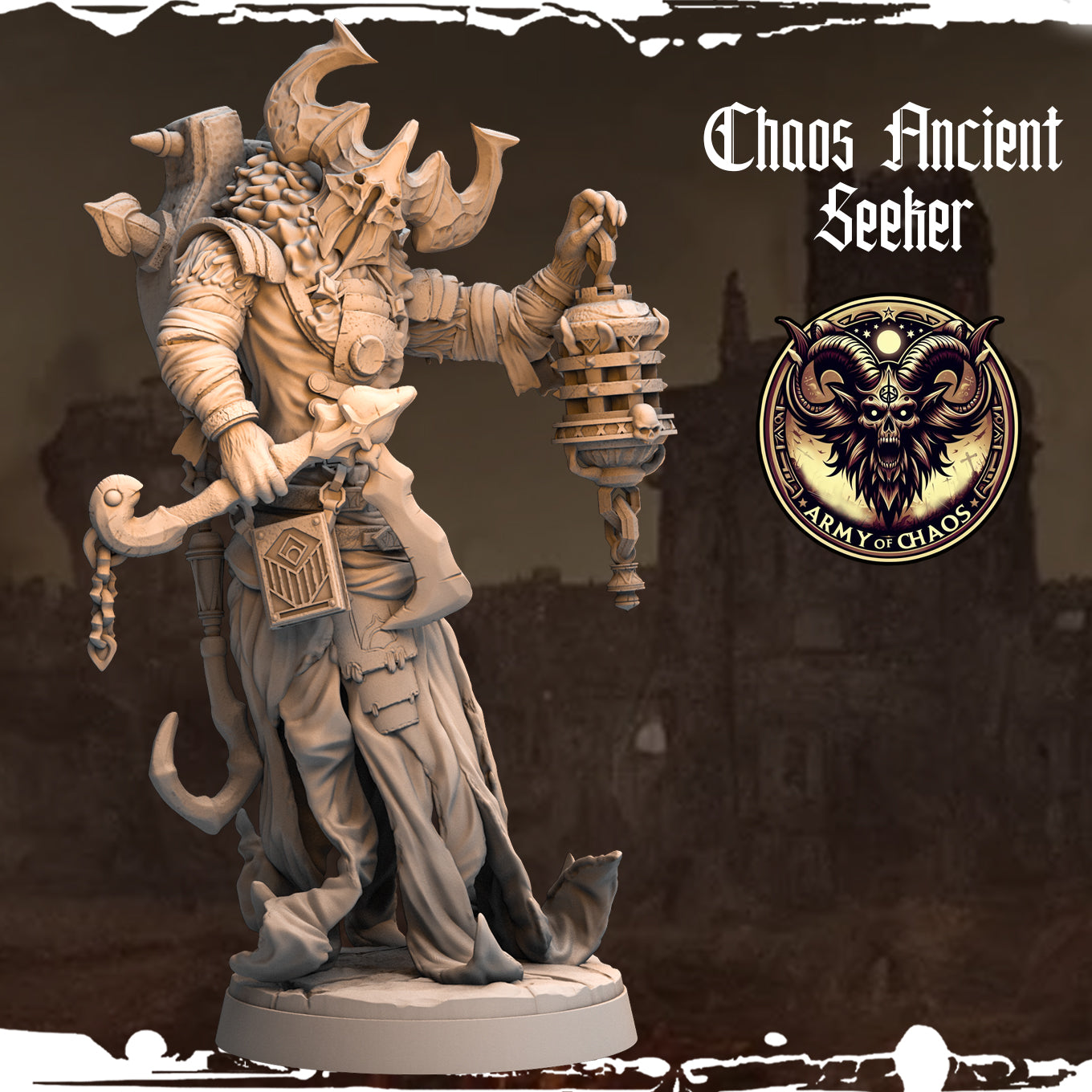 Monolith Arts - Beasts - Ancient Seeker - DnD/TTRPG Figure/Miniature