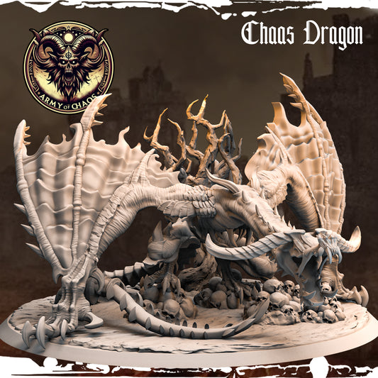 Monolith Arts - Beasts - Chaos Dragon - DnD/TTRPG Figure/Miniature