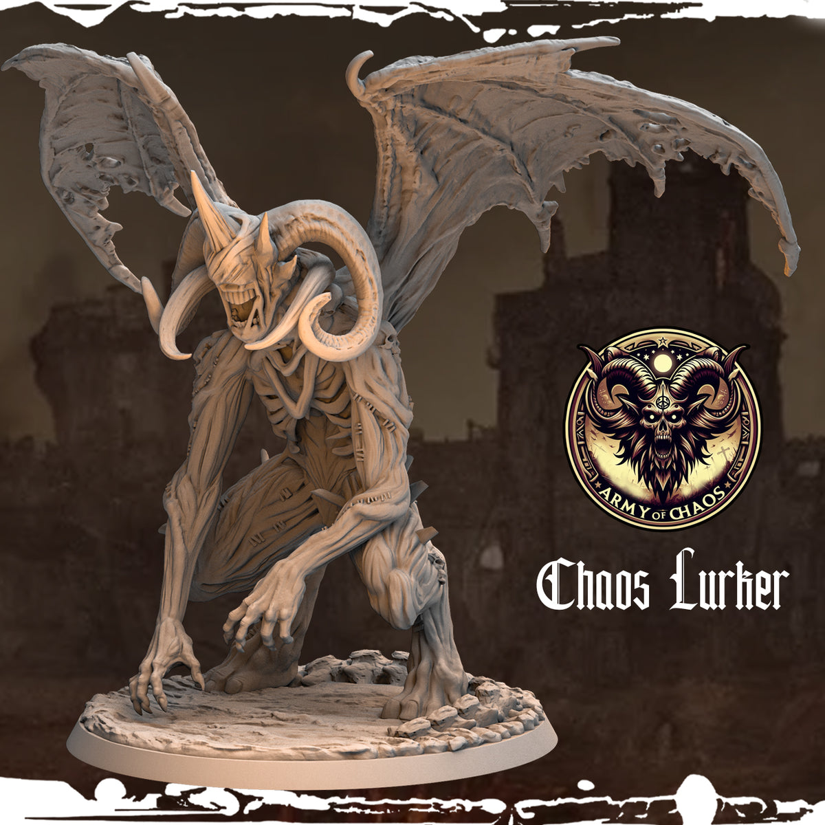 Monolith Arts - Beasts - Chaos Lurker - DnD/TTRPG Figure/Miniature