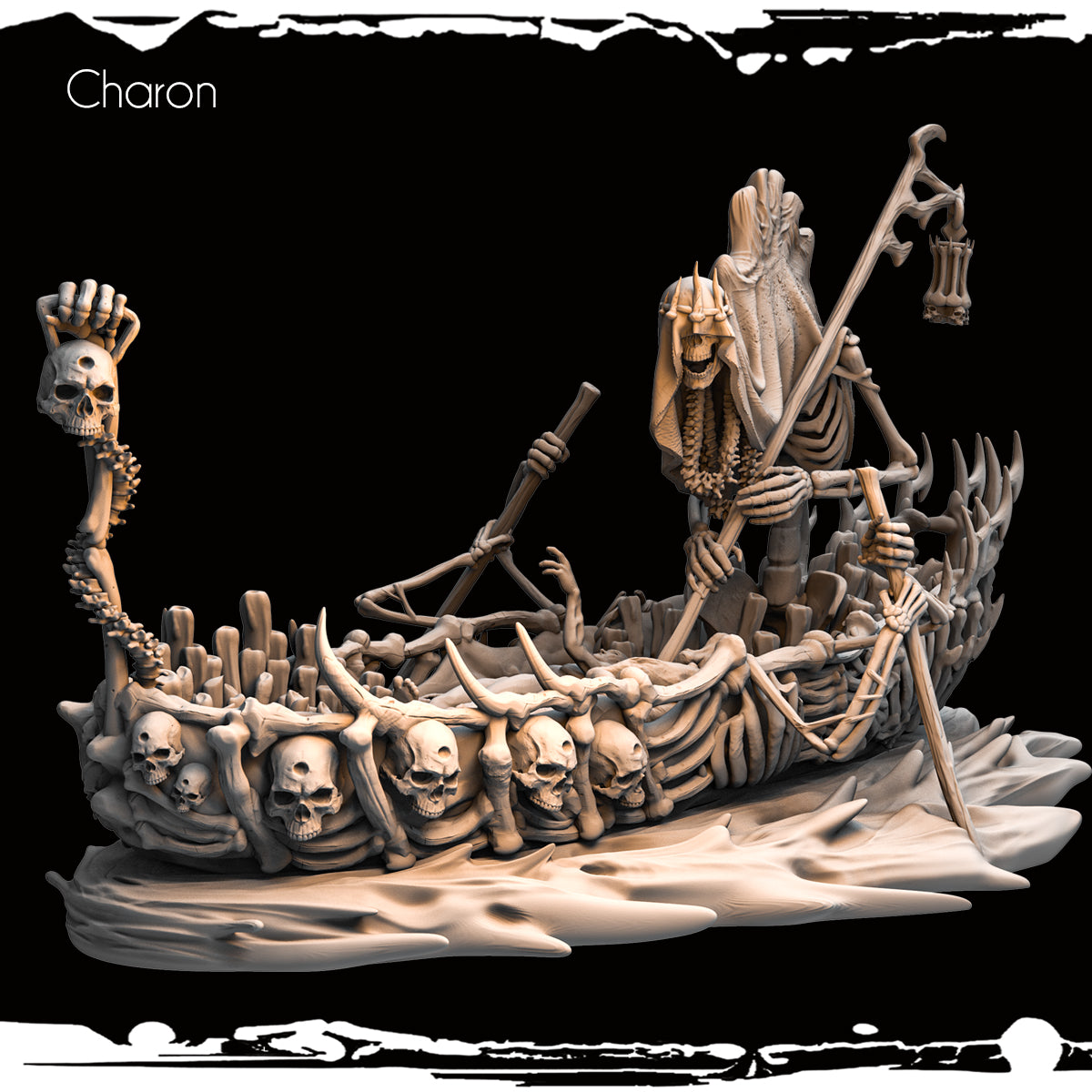 Monolith Arts - Skeletons - Charon - DnD/TTRPG Figure/Miniature
