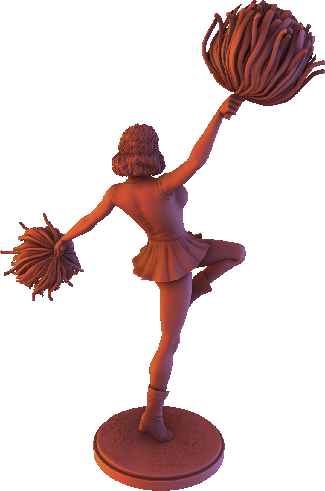 Alexa - Retro Girls - Cintia - 100mm Pin Up/Figure/Model/Diorama