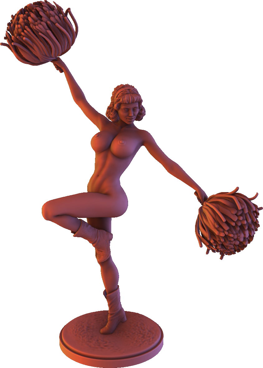 Alexa - Retro Girls - Cintia - 100mm Pin Up/Figure/Model/Diorama