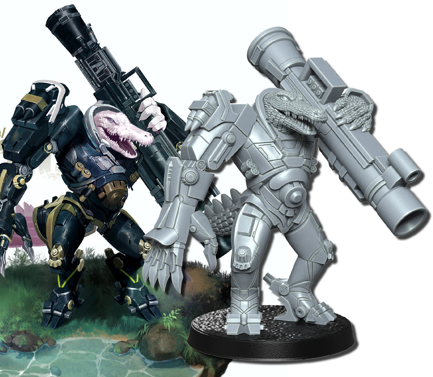 RN Estudio - Neokingdom #4-3 - DnD/TTRPG Figure/Miniature