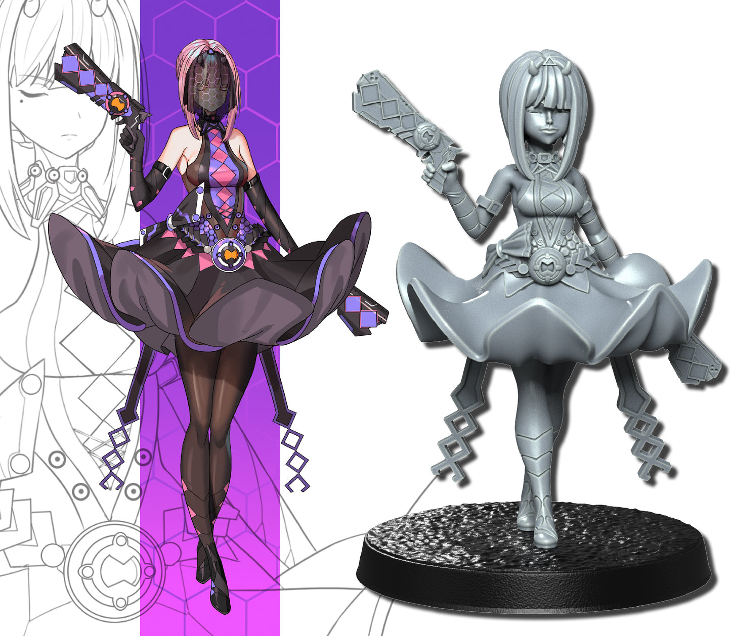 RN Estudio - Neokingdom #3-4 - DnD/TTRPG Figure/Miniature