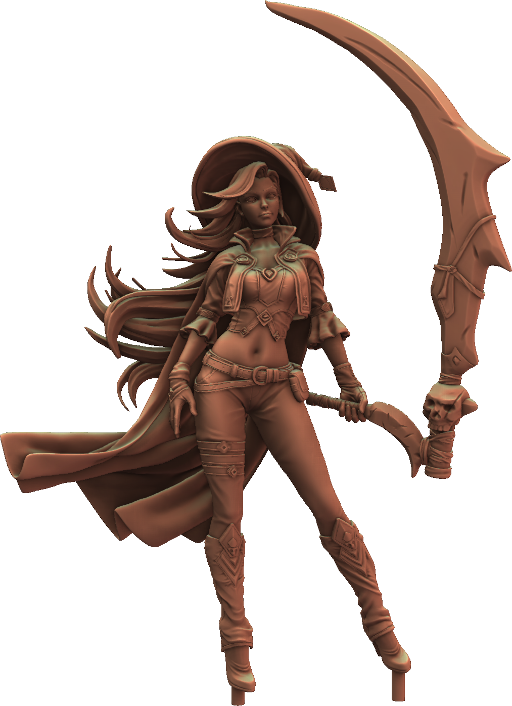 Figurine Emporium - Reaper Vicky - 170mm Pin Up/Figure/Model/Diorama