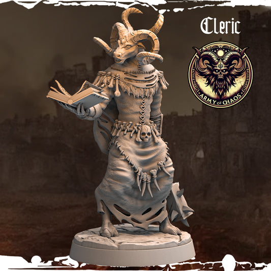 Monolith Arts - Beasts - Cleric #5 - DnD/TTRPG Figure/Miniature