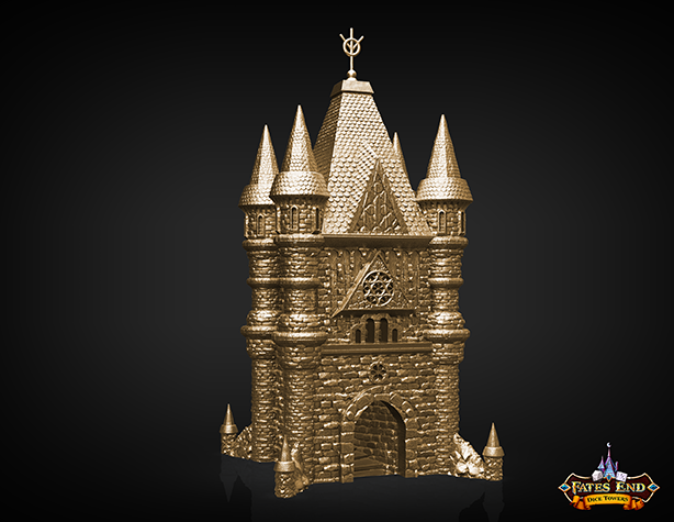FatesEnd - Cleric Dice Tower - DnD/TTRPG/Roleplaying/Wargames