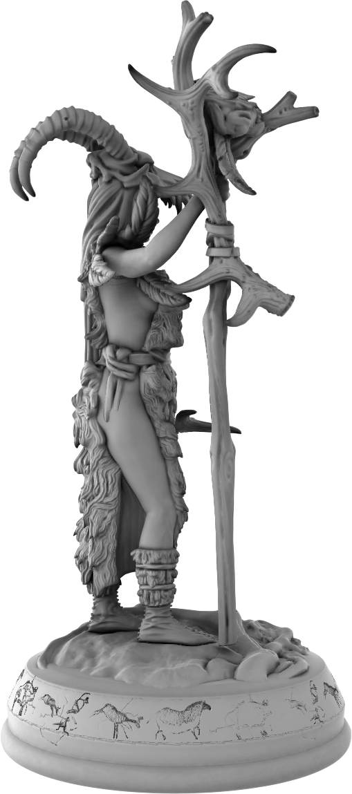 Devi Miniatures - Primal Ladies - Nayeli - 75mm Pin Up/Figure/Model/Diorama