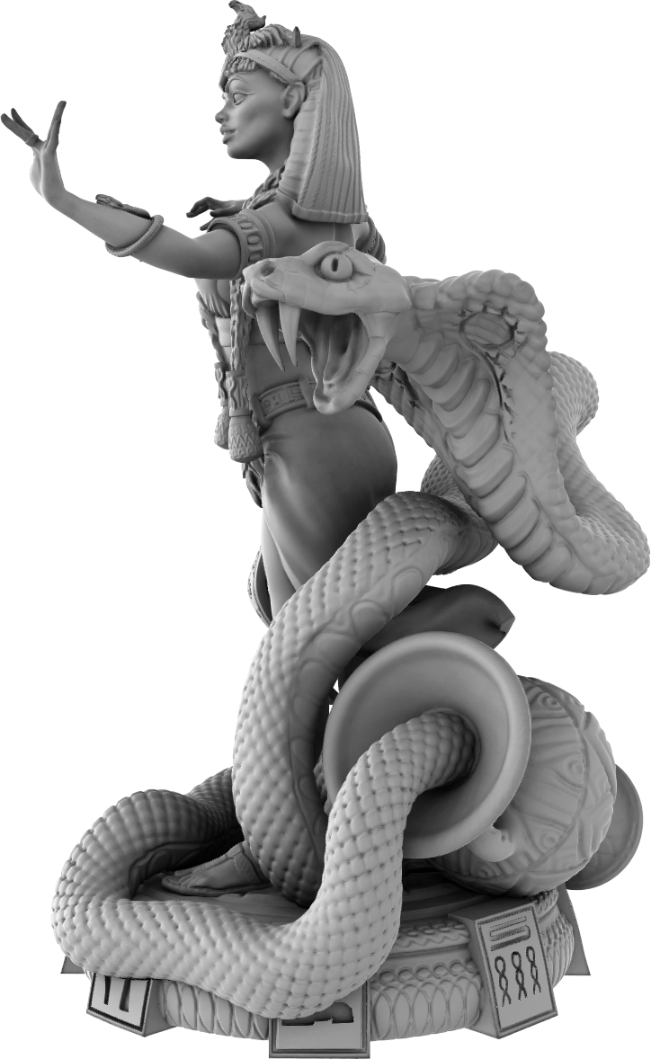 Devi Miniatures - Egyptians - Priestess Mutnodjmet - 75mm Pin Up/Figure/Model/Diorama