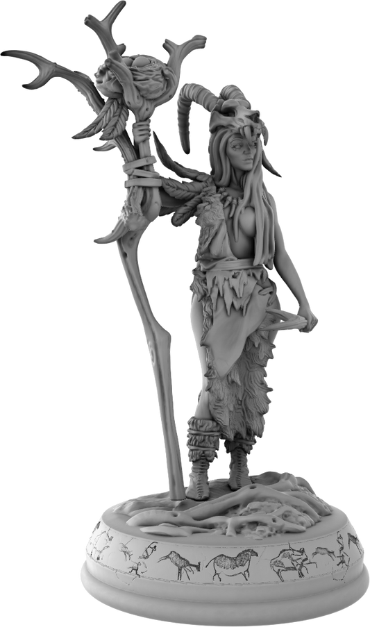 Devi Miniatures - Primal Ladies - Nayeli - 75mm Pin Up/Figure/Model/Diorama