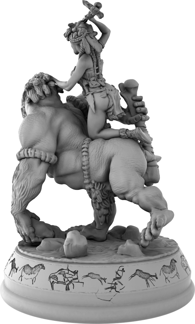 Devi Miniatures - Primal Ladies - Amara - 75mm Pin Up/Figure/Model/Diorama