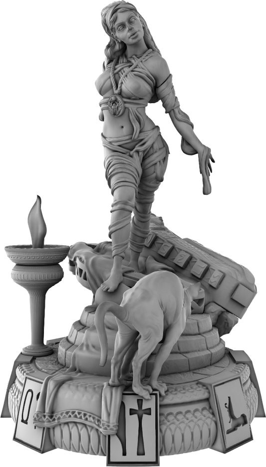 Devi Miniatures - Egyptians - Princess Mummy - 75mm Pin Up/Figure/Model/Diorama