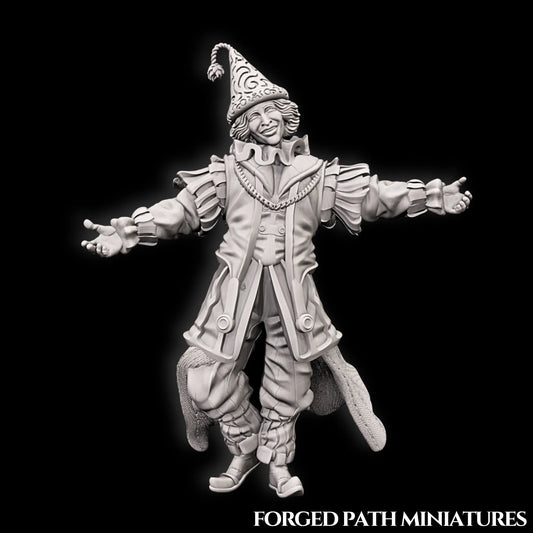 Forged Path - Willowbrook Circus - Clown - DnD/Pathfinder/TTRPG Figure