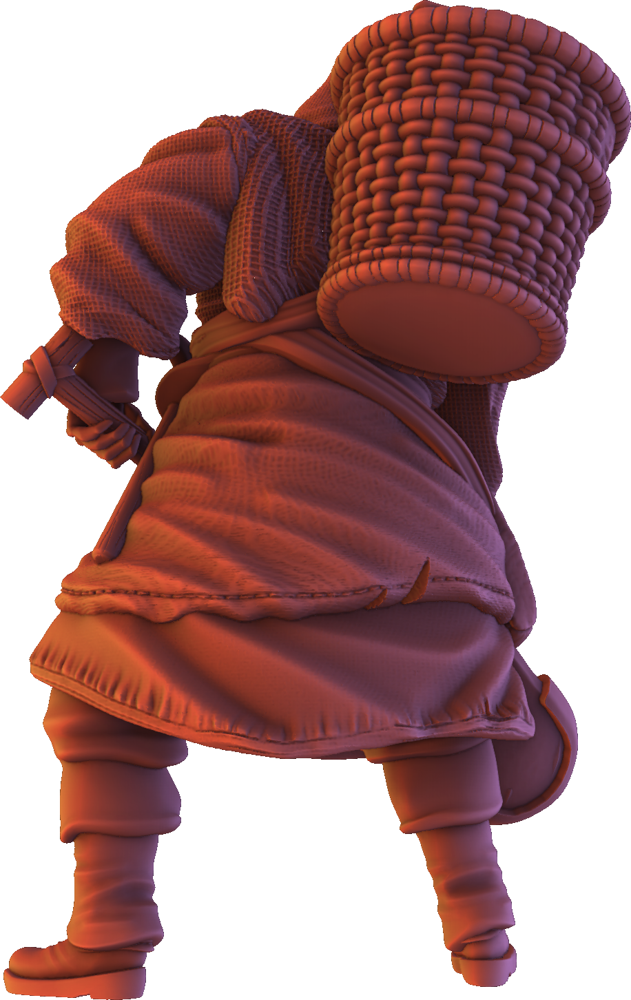 Forged Path - Willowbrook Underworld - Coal Heaver - DnD/TTRPG Figure/Miniature