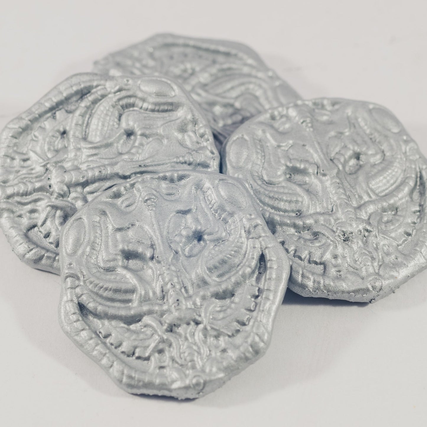Unchained Games - Alien Coins x5 - DnD/TTRPG/Roleplaying/Wargames