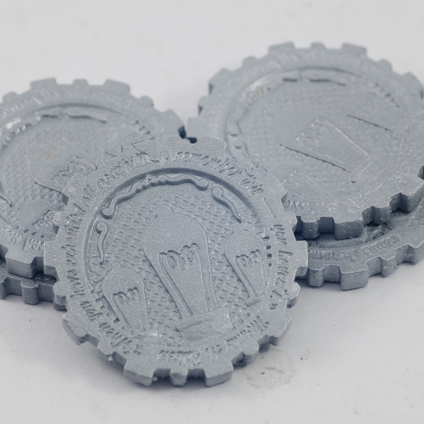 Unchained Games - Steampunk Coins x5 - DnD/TTRPG/Roleplaying/Wargames