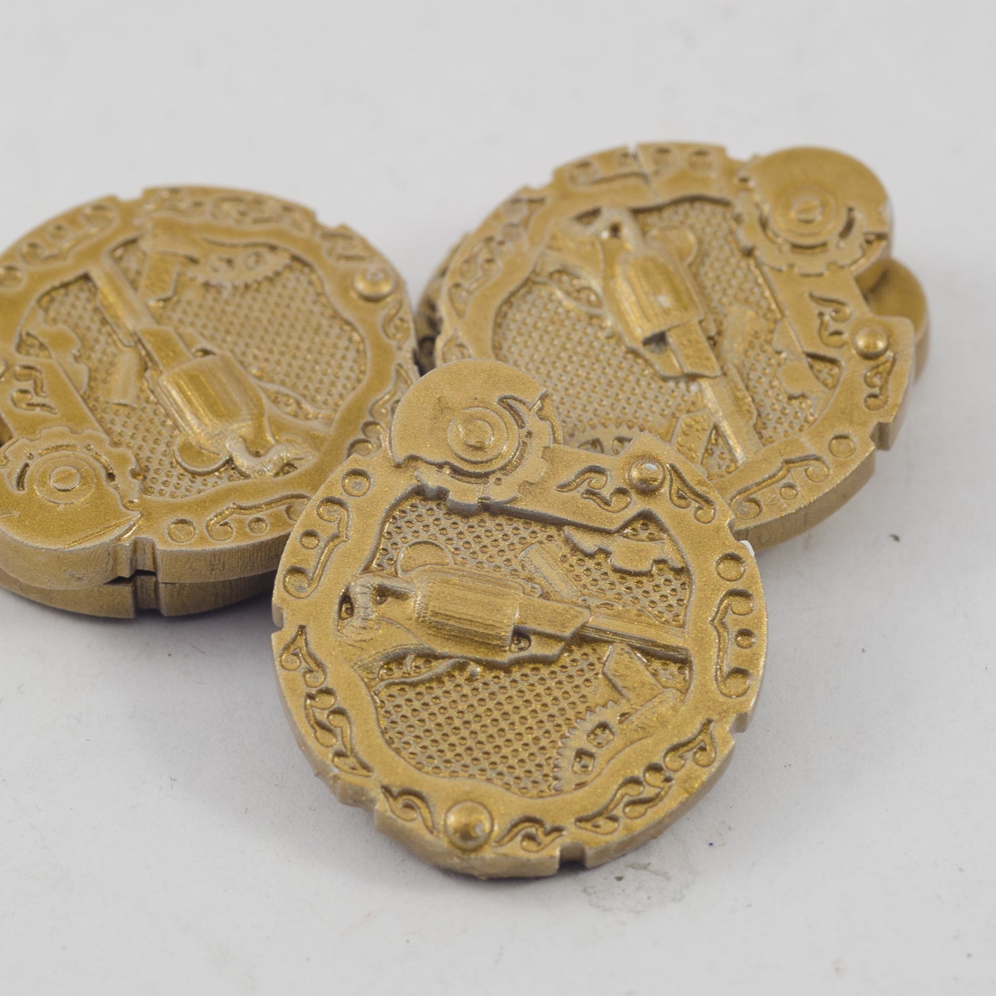 Unchained Games - Steampunk Coins x5 - DnD/TTRPG/Roleplaying/Wargames