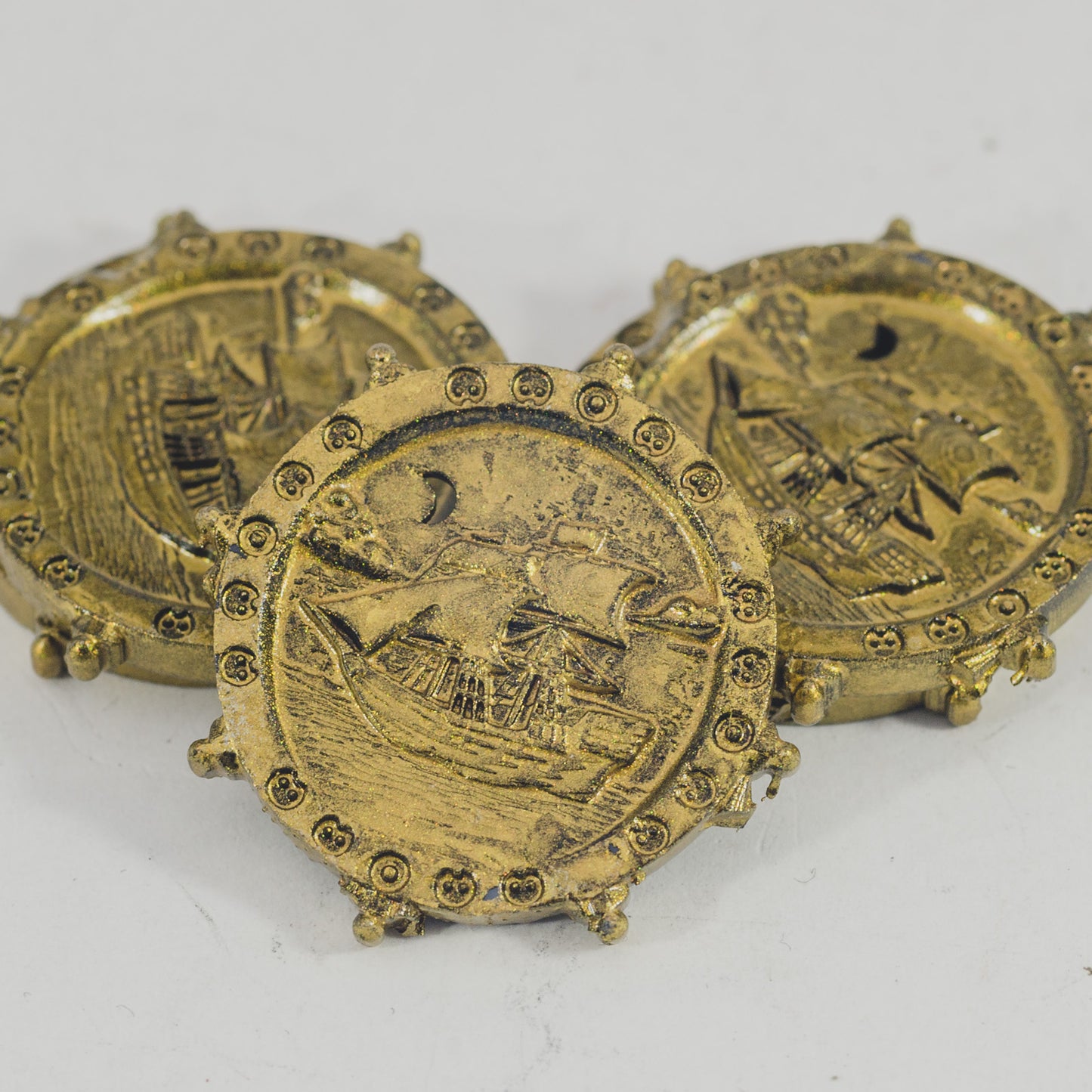 Unchained Games - Pirate Coins x5 - DnD/TTRPG/Roleplaying/Wargames
