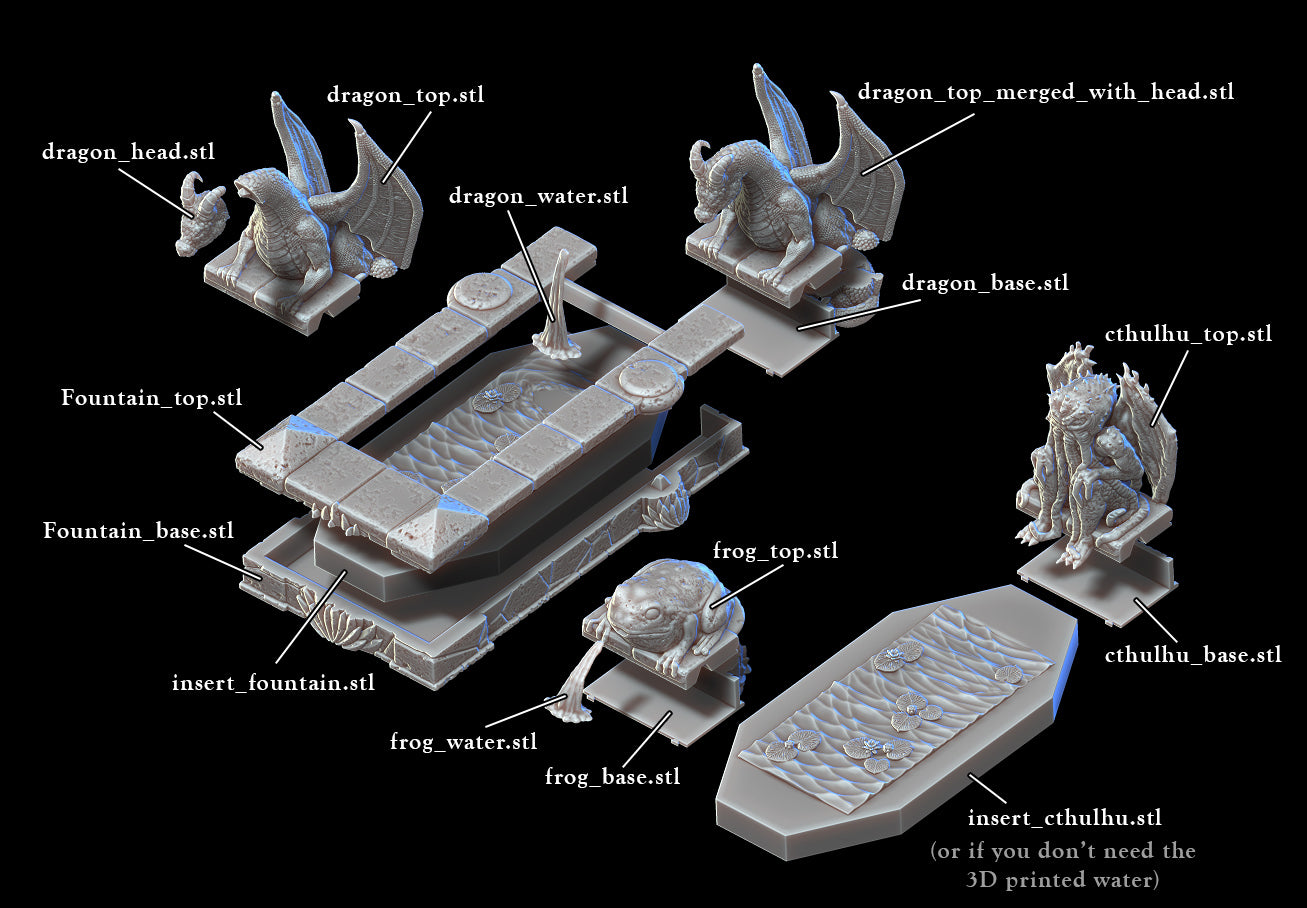 Calling Portals - Dragon's Pond - Animated TTRPG/DnD/Pathfinder Terrain