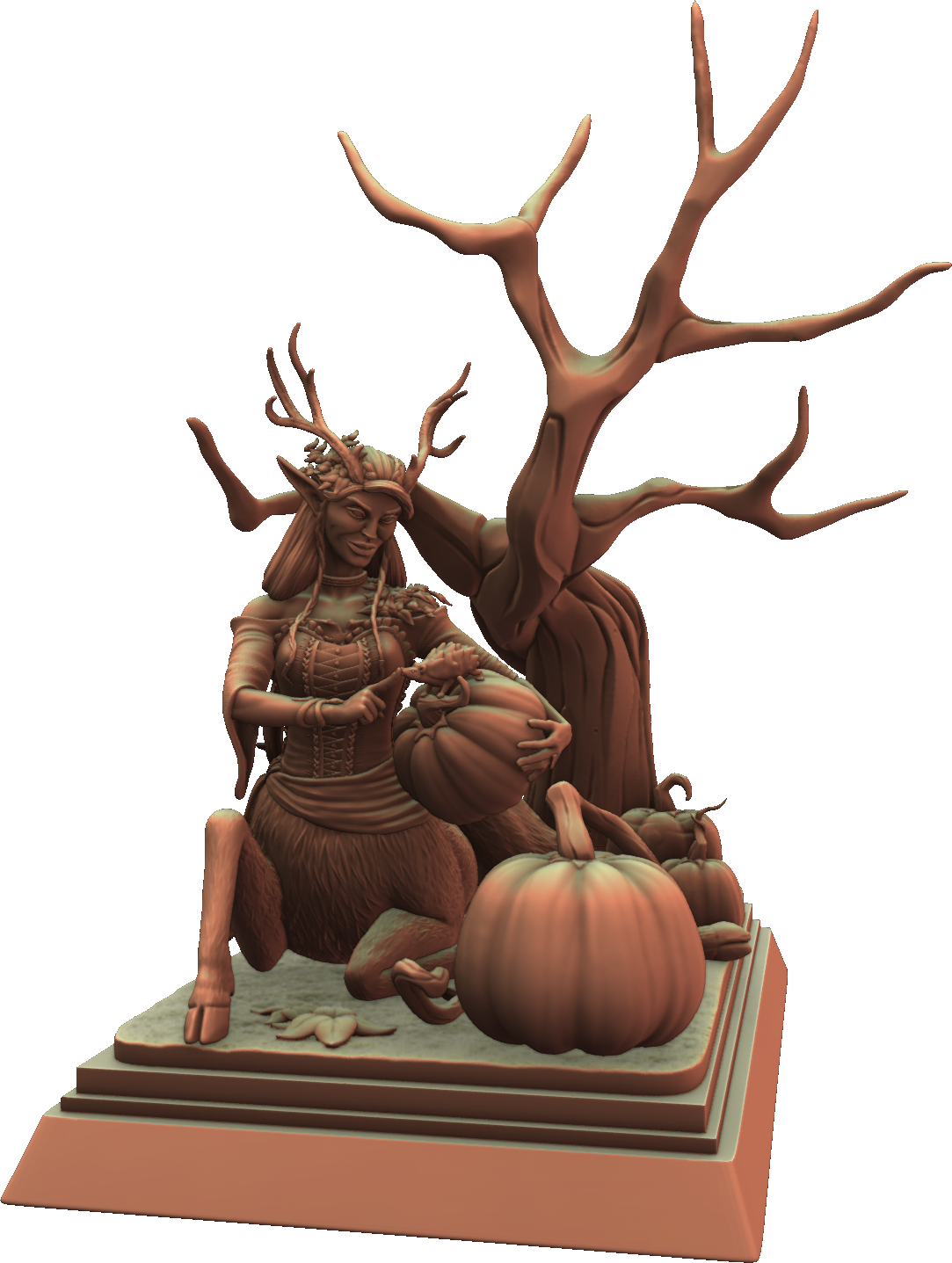 Bella Nacht - Bronwyn: The Autumn Harvest - 75/150mm Pin Up/Figure/Model/Diorama