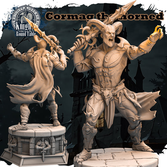Haito - Round Table #2 - Cormag the Horned - 150mm Pin Up/Figure/Model/Diorama