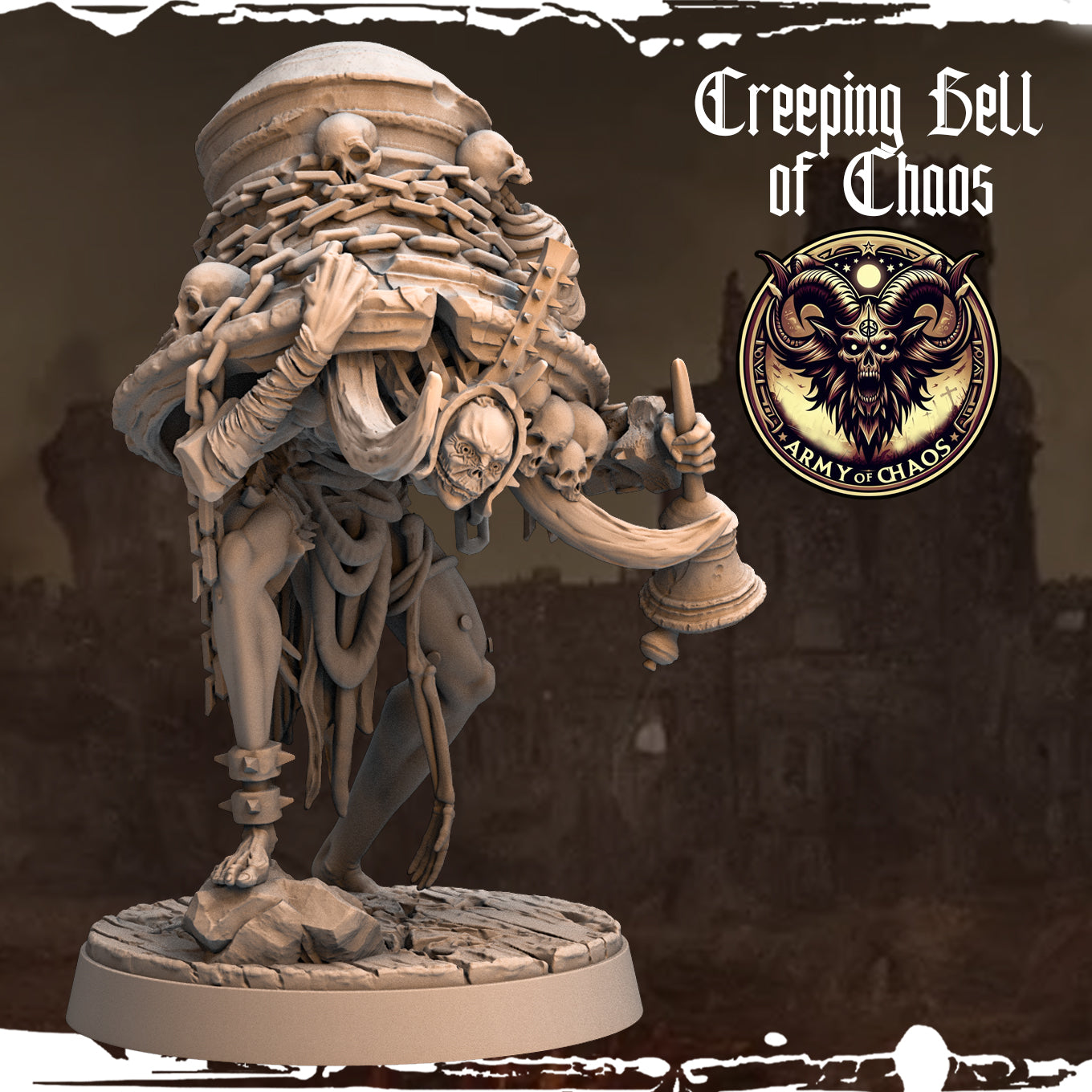 Monolith Arts - Beasts - Creeping Bell - DnD/TTRPG Figure/Miniature