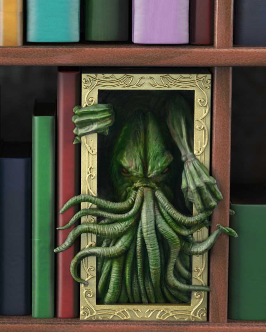 Crosslances - Book Nook/Shelf Insert - Cthulu