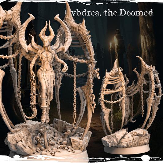 Monolith Arts - Marked by Darkness - Cybdrea - 75mm Pin Up/Figure/Model/Diorama