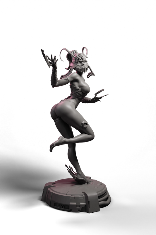 Arxila - Cyber Mantis - 75/120mm Pin Up/Figure/Model/Diorama