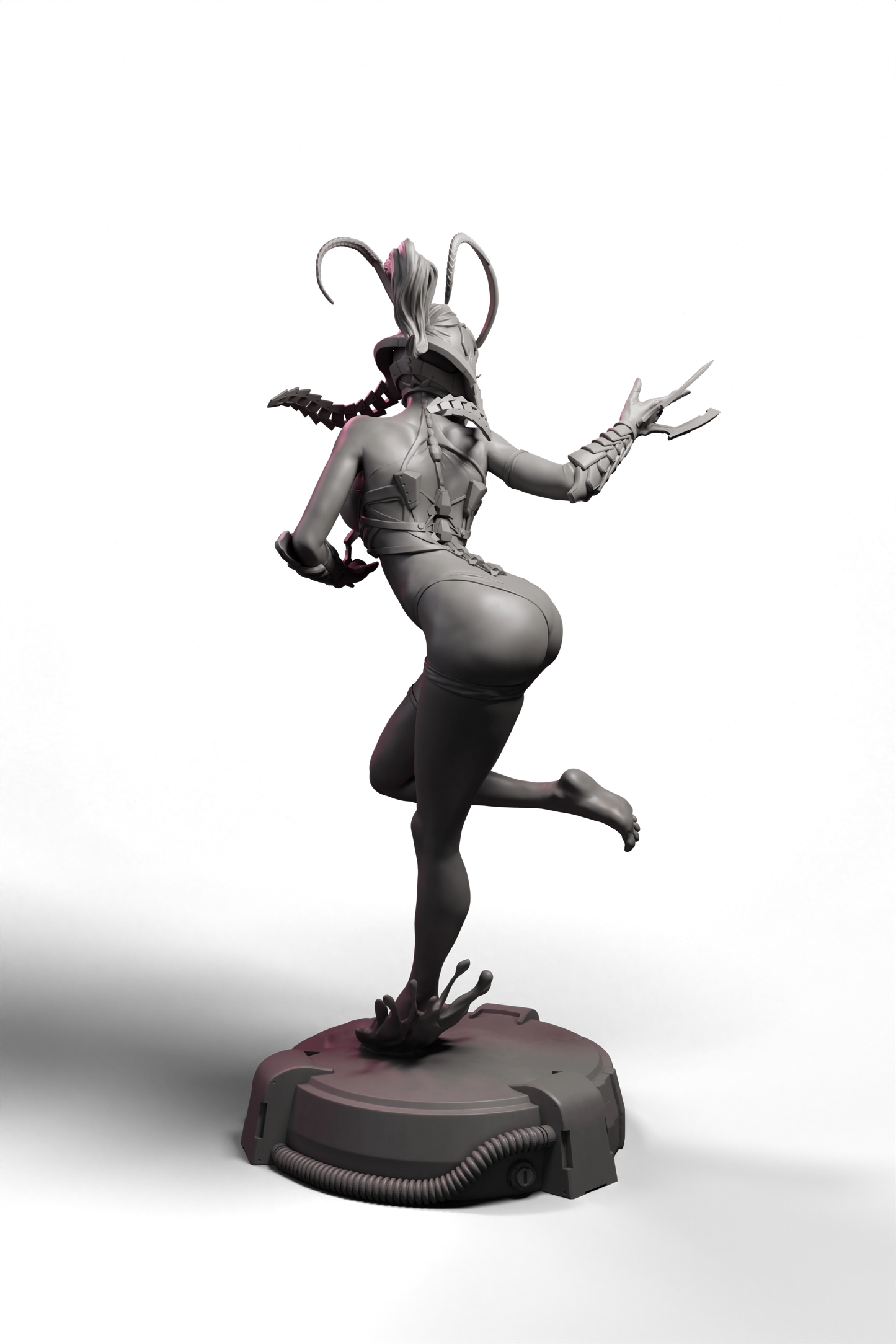 Arxila - Cyber Mantis - 75/120mm Pin Up/Figure/Model/Diorama
