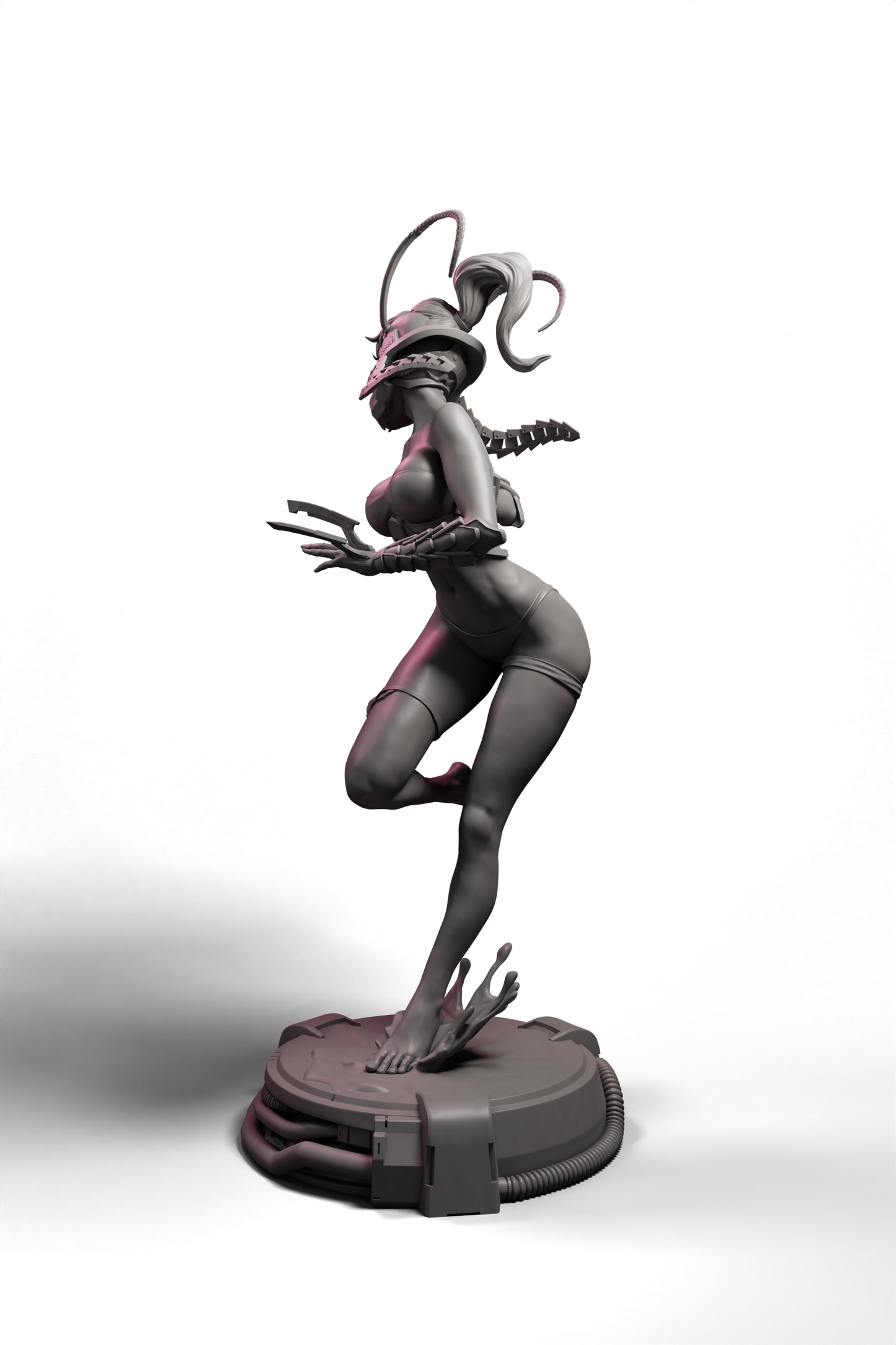 Arxila - Cyber Mantis - 75/120mm Pin Up/Figure/Model/Diorama