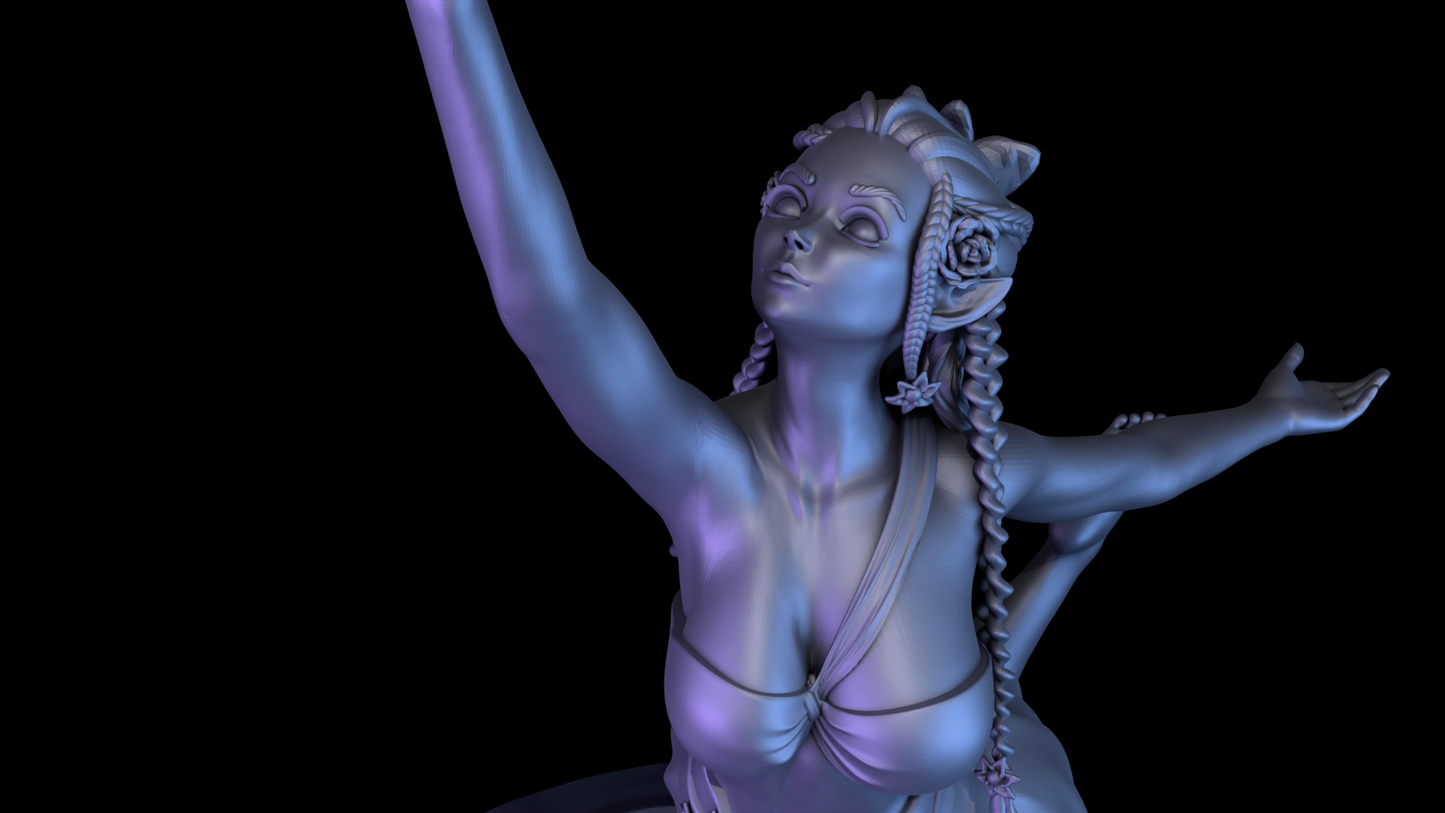 Bunch-O-Minis - Naiads of the Eversea - Cyrene - 75mm Pin Up/Figure/Model/Diorama