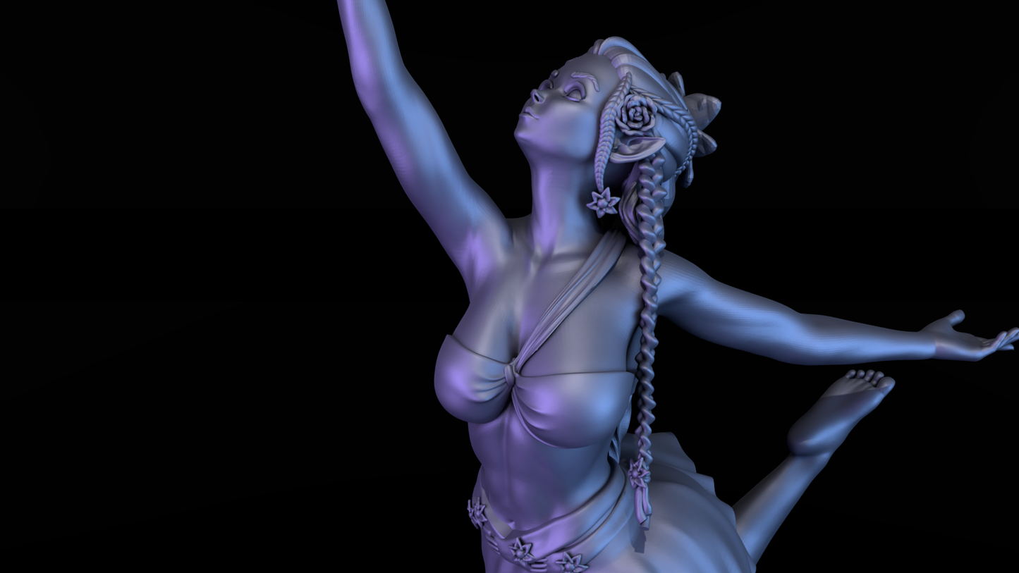 Bunch-O-Minis - Naiads of the Eversea - Cyrene - 75mm Pin Up/Figure/Model/Diorama