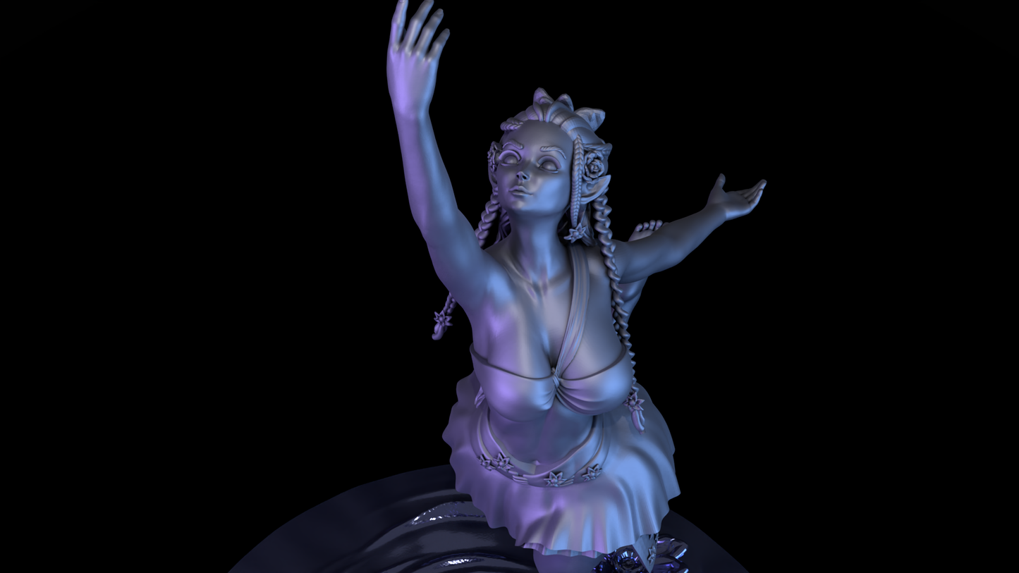 Bunch-O-Minis - Naiads of the Eversea - Cyrene - 75mm Pin Up/Figure/Model/Diorama