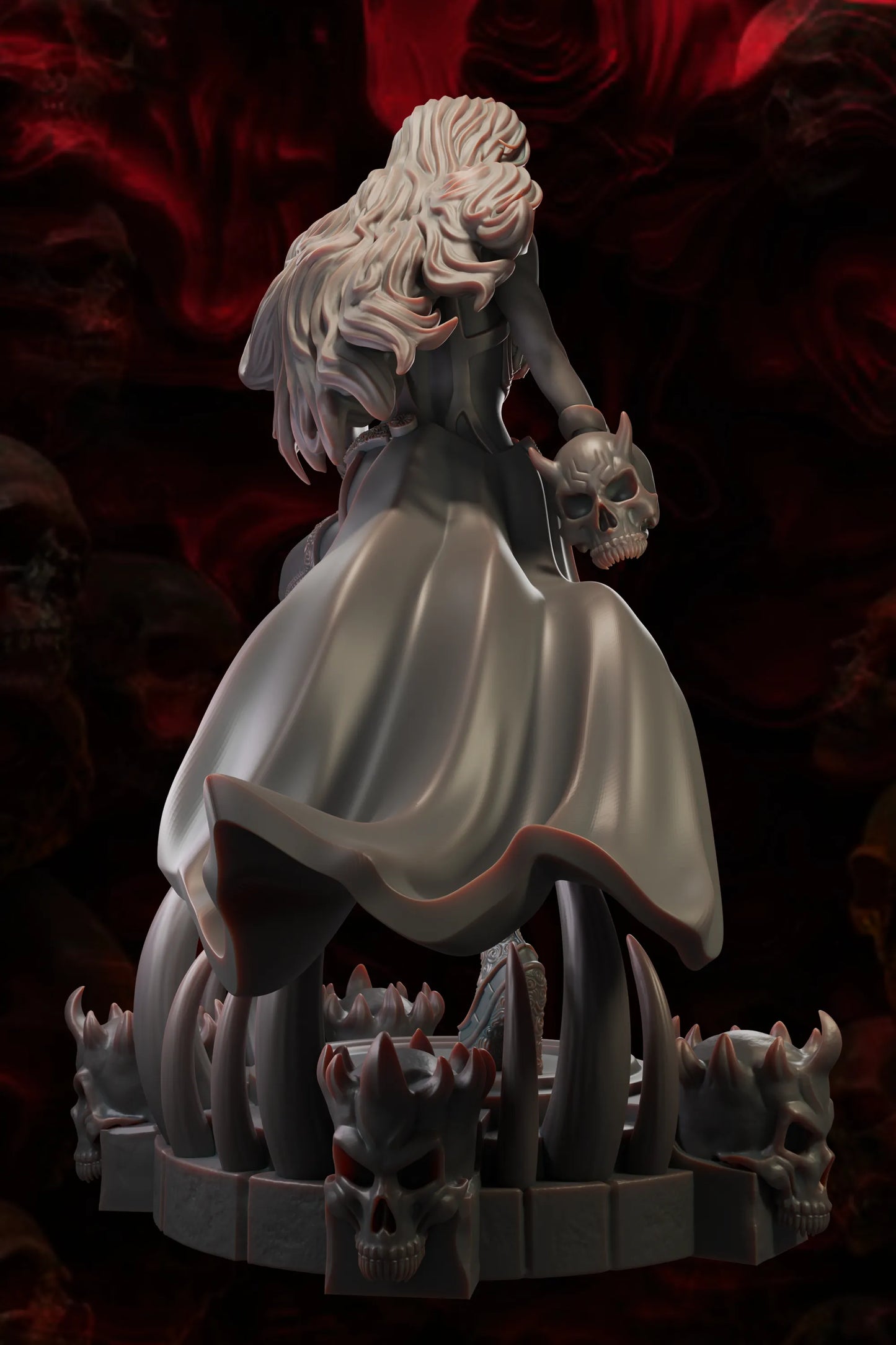 Black Fins Miniatures - Lilith Nightbloom - 75/100/200mm Pin Up/Figure/Model/Diorama