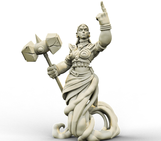 Brayan Nafarrate - Bestiary #4 - Earth Genie/Dao #1 - DnD/TTRPG Figure/Miniature